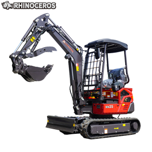 mini excavator for landscaping