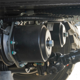 Wheel-Side Deceleration Axle