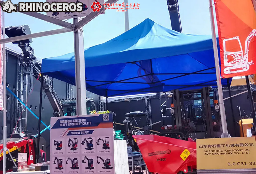 Rhinoceros XN800HZ Dumper Rhinoceros XN800HZ heavy-duty dumper with powerful hydraulic system
