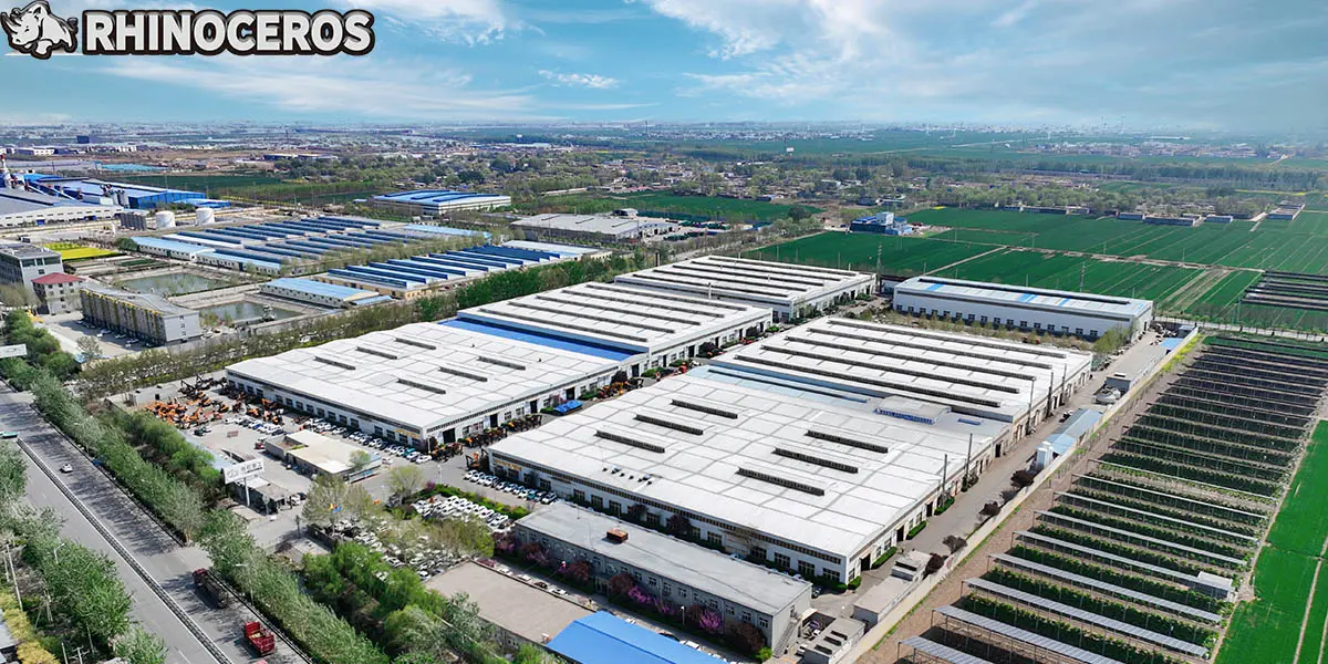 Rhinoceros manufacturing facility Rhinoceros construction equipment manufacturing facility and quality standards